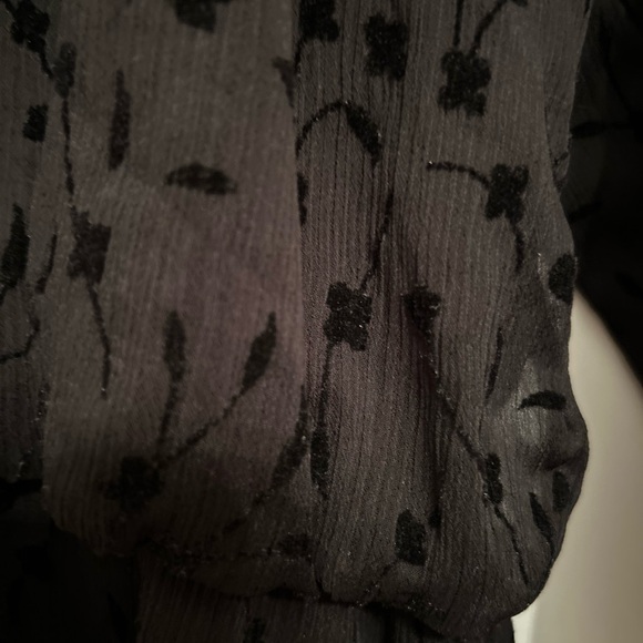 ZARA BLACK DRESS - Picture 4 of 6